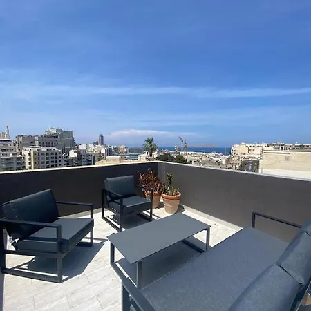 Apartament Sliema Distant Seaview Penthouse Zewnętrze zdjęcie