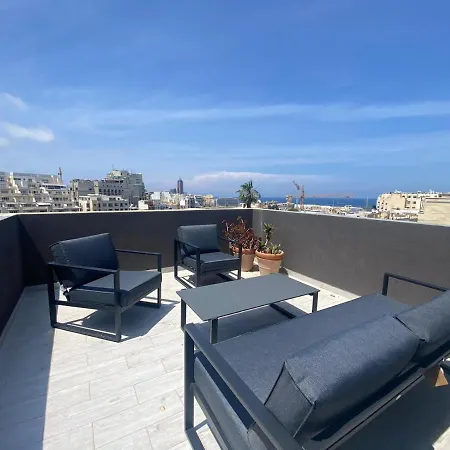 Apartament Sliema Distant Seaview Penthouse Zewnętrze zdjęcie