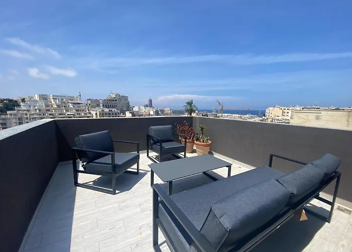 Sliema Distant Seaview Penthouse